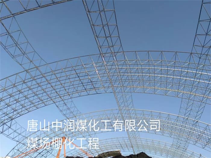 新泰中润煤化工有限公司煤场棚化工程
